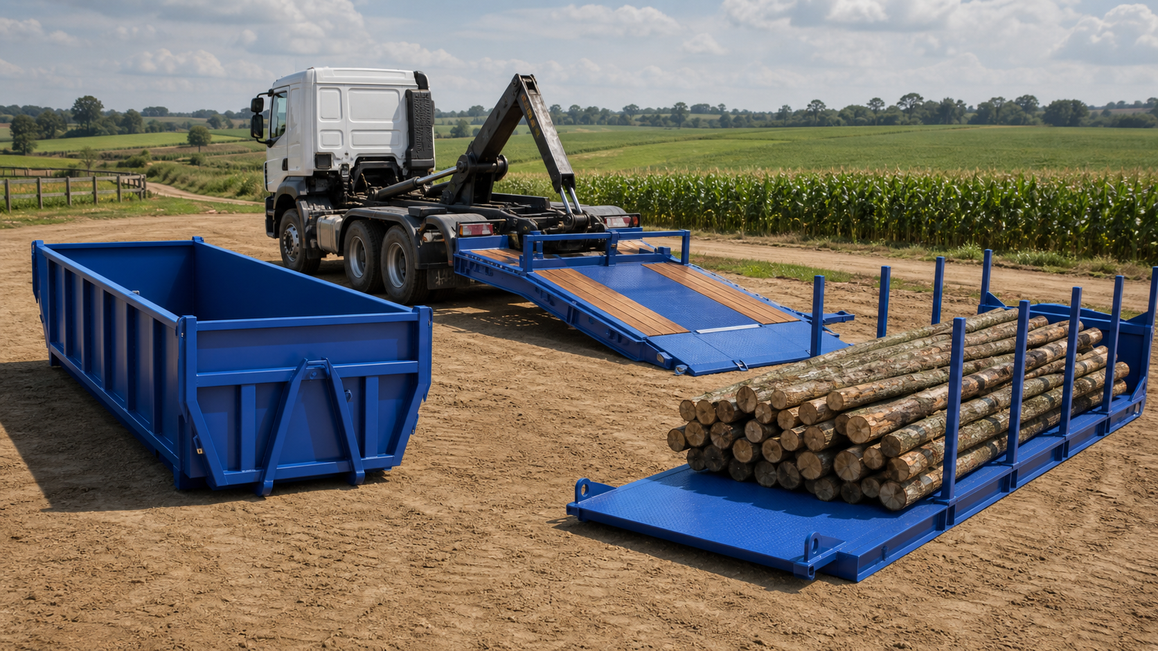 Linha Roll-on / Roll-off em operação