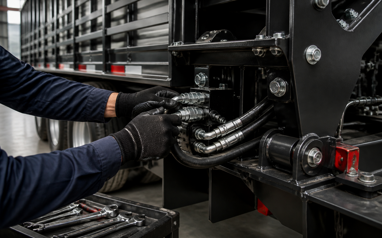 Assistência técnica em equipamento industrial